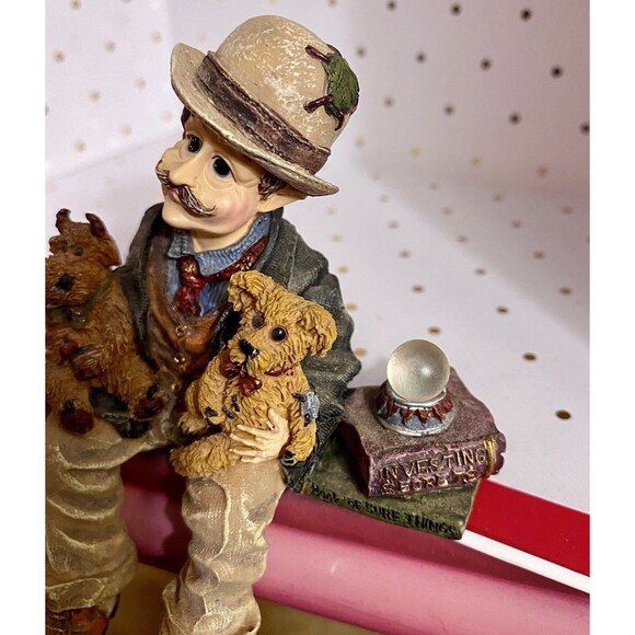 Boyds Bears  & Friends Wee Folkstone Series Henry K Wall Street Shelf Sitter - Picture 4 of 10